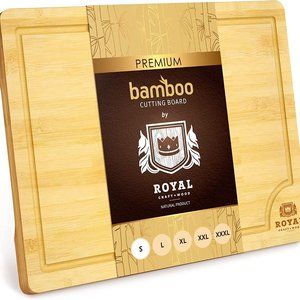 Bamboo Cutting Board | Kitchen Chopping Board | Heavy Duty Serving Tray (9"x 6")
